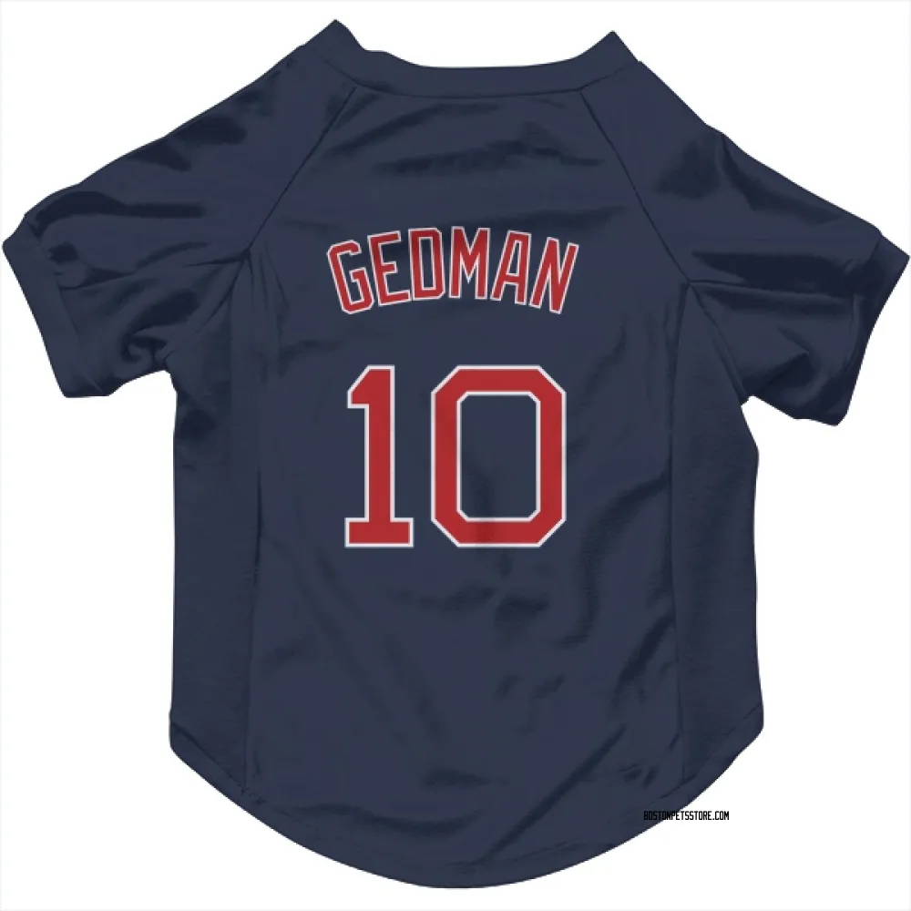Boston Red Sox Rich Gedman Navy Pet Jersey for Dog & Cat