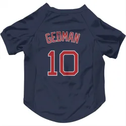 Boston Red Sox Rich Gedman Navy Pet Jersey for Dog & Cat