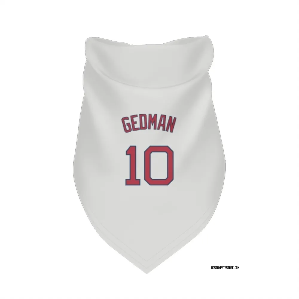 Boston Red Sox Rich Gedman White Pet Bandana for Dog & Cat