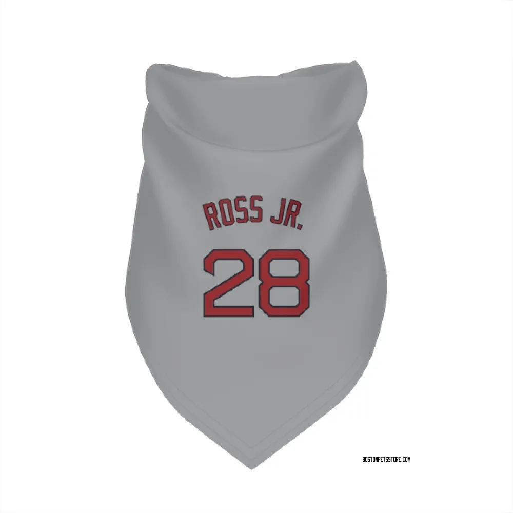 Boston Red Sox Robbie Ross Jr. Gray Pet Bandana for Dog & Cat
