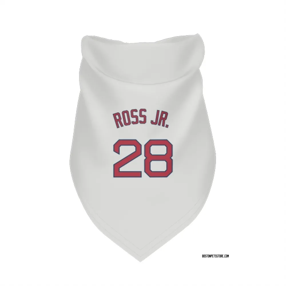 Boston Red Sox Robbie Ross Jr. White Pet Bandana for Dog & Cat