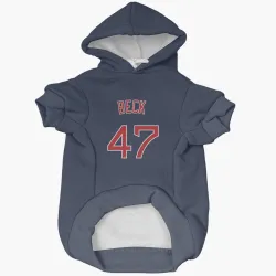Boston Red Sox Rod Beck Navy Pet Hoodie for Dog & Cat