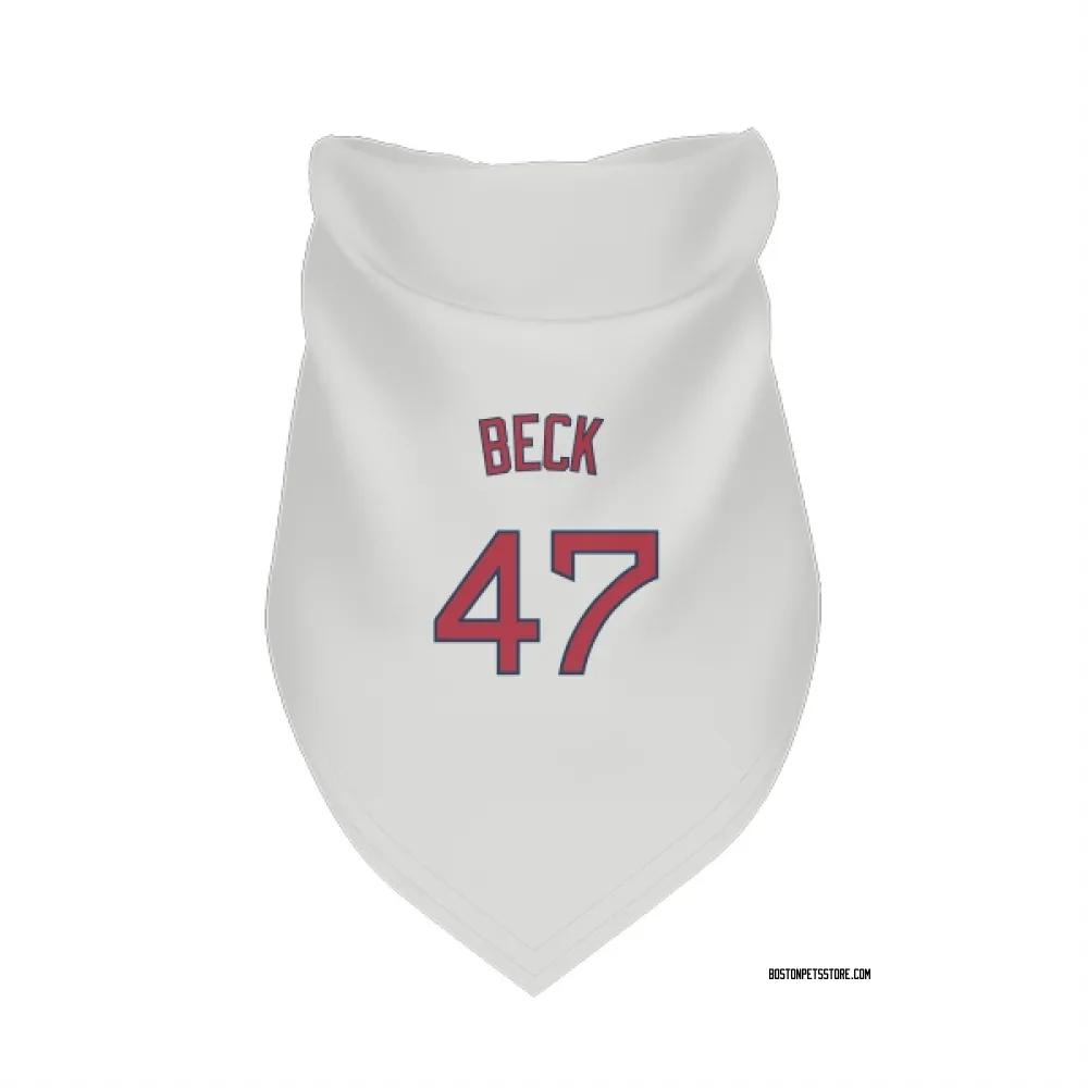 Boston Red Sox Rod Beck White Pet Bandana for Dog & Cat