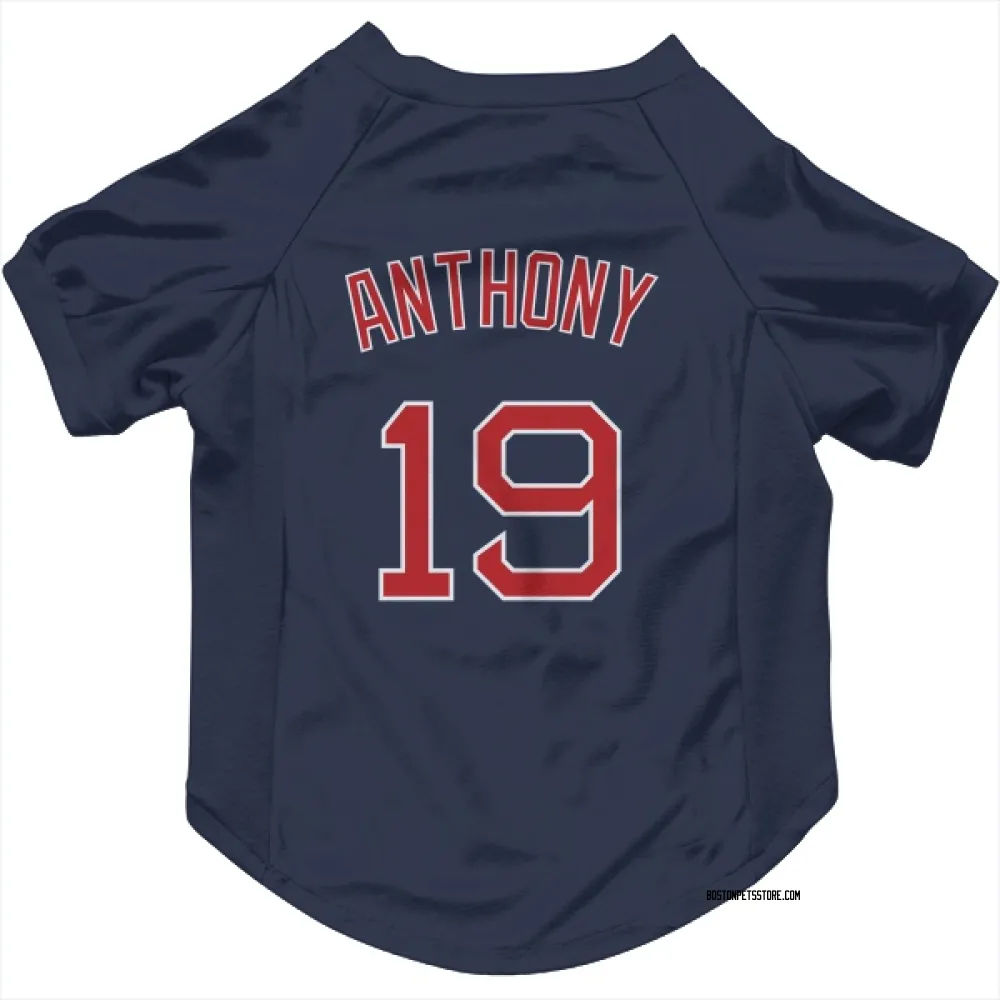 Boston Red Sox Roman Anthony Navy Pet Jersey for Dog & Cat