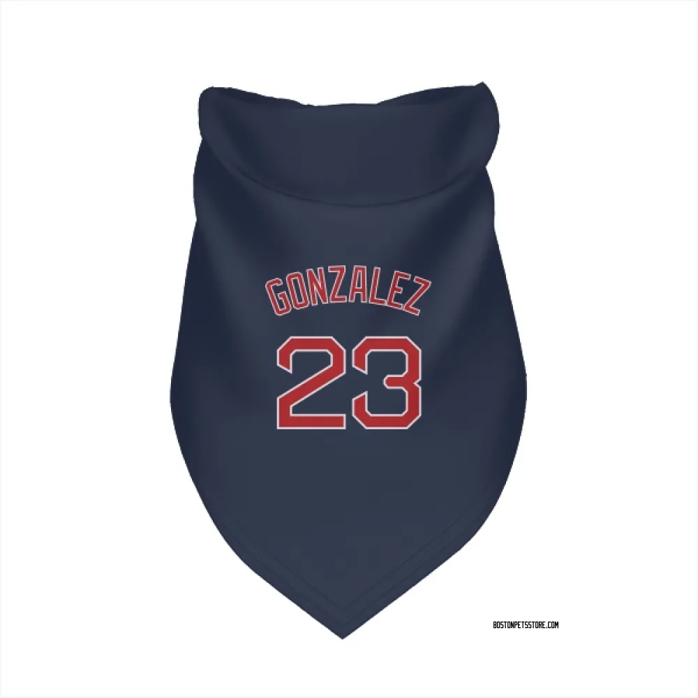 Boston Red Sox Romy Gonzalez Navy Pet Bandana for Dog & Cat