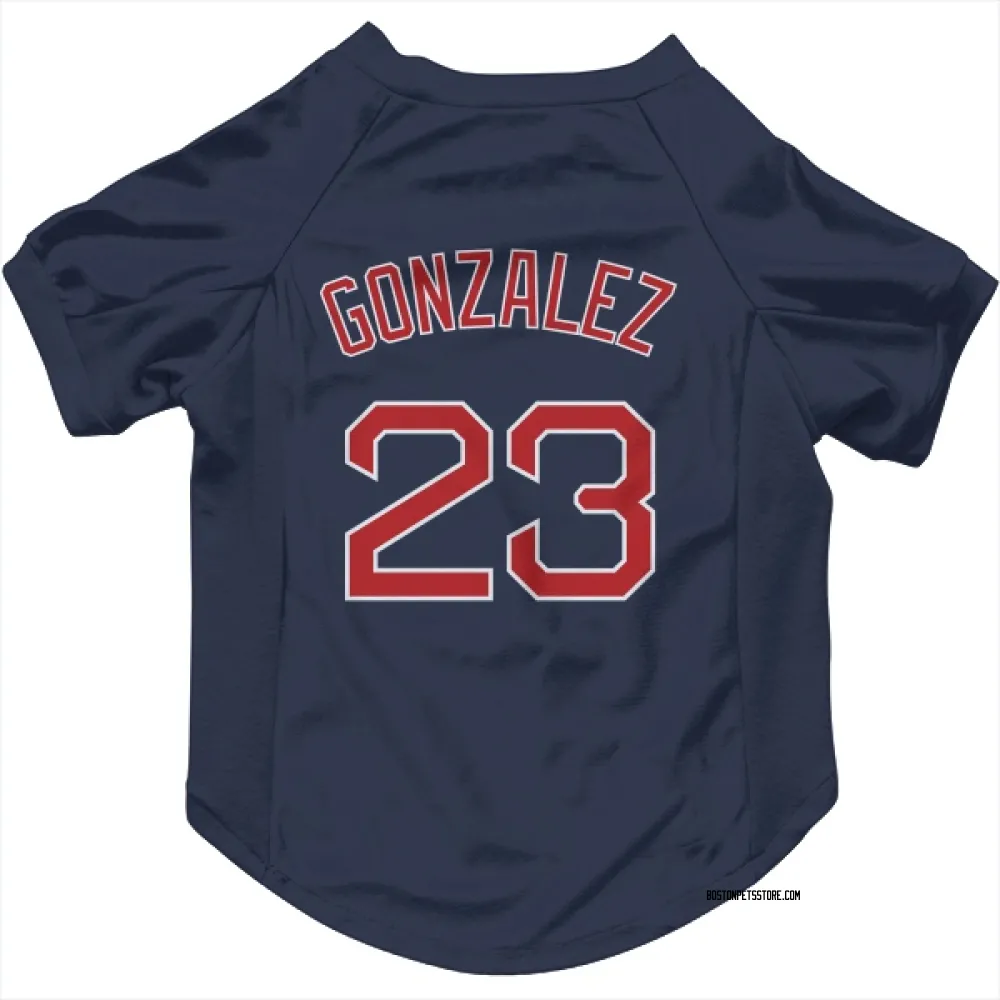 Boston Red Sox Romy Gonzalez Navy Pet Jersey for Dog & Cat
