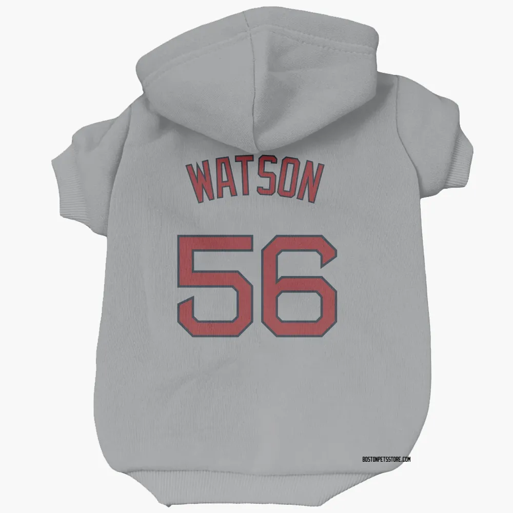 Boston Red Sox Ryan Watson Gray Pet Hoodie for Dog & Cat