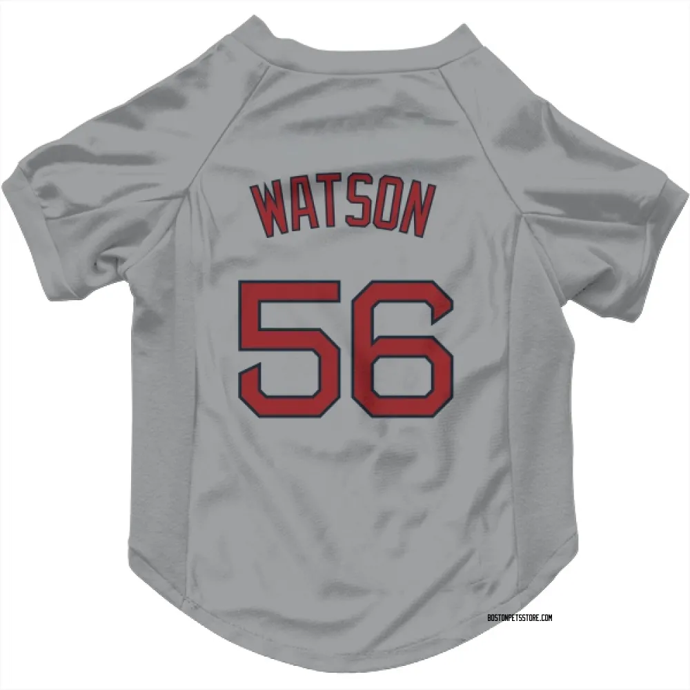 Boston Red Sox Ryan Watson Gray Pet Jersey for Dog & Cat
