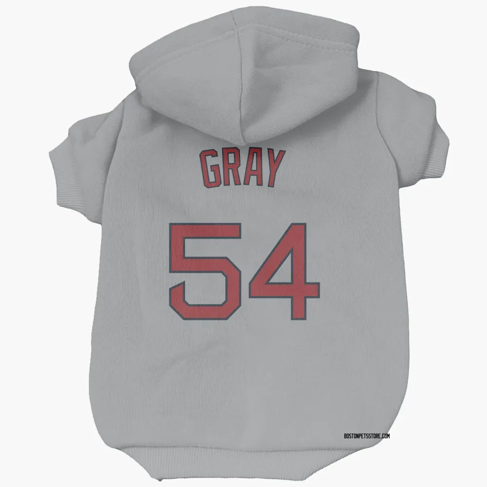 Boston Red Sox Sonny Gray Gray Pet Hoodie for Dog & Cat