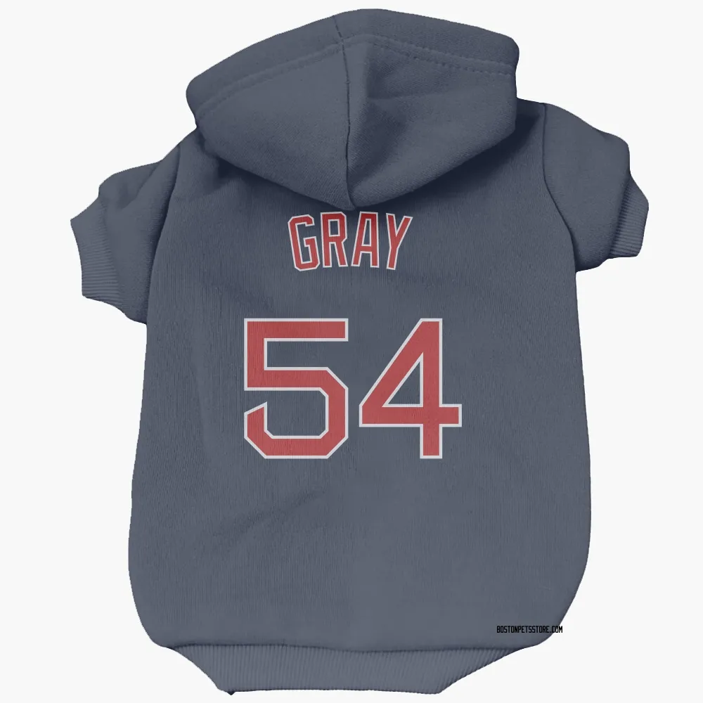 Boston Red Sox Sonny Gray Navy Pet Hoodie for Dog & Cat