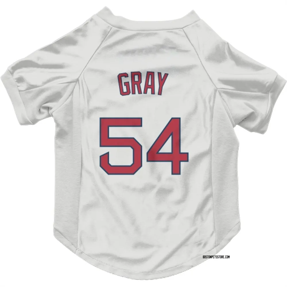 Boston Red Sox Sonny Gray White Pet Jersey for Dog & Cat