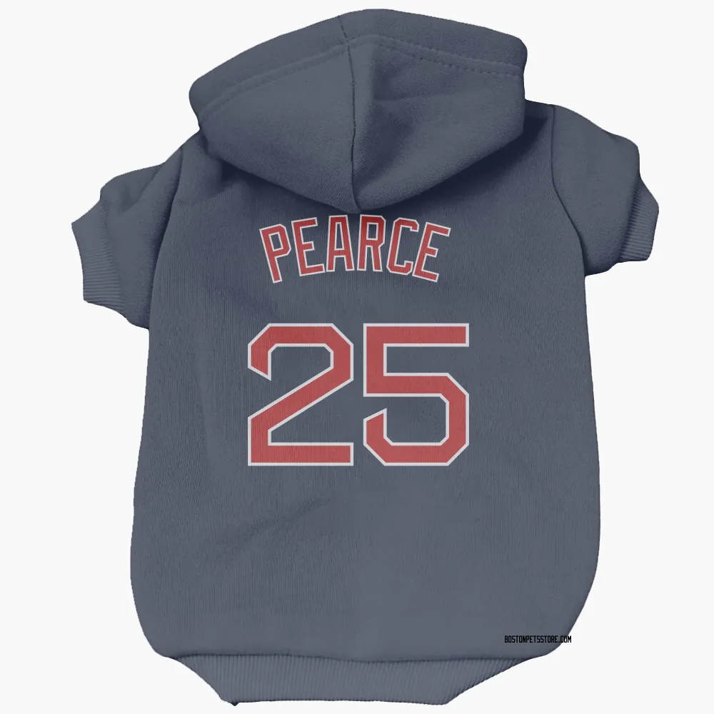 Boston Red Sox Steve Pearce Navy Pet Hoodie for Dog & Cat