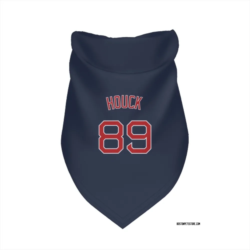 Boston Red Sox Tanner Houck Navy Pet Bandana for Dog & Cat