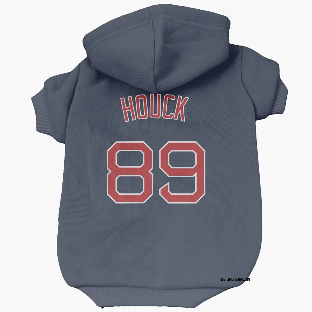 Boston Red Sox Tanner Houck Navy Pet Hoodie for Dog & Cat