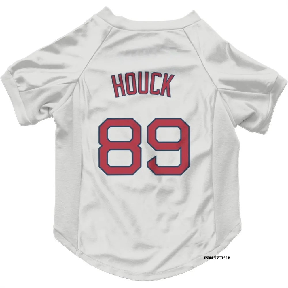 Boston Red Sox Tanner Houck White Pet Jersey for Dog & Cat