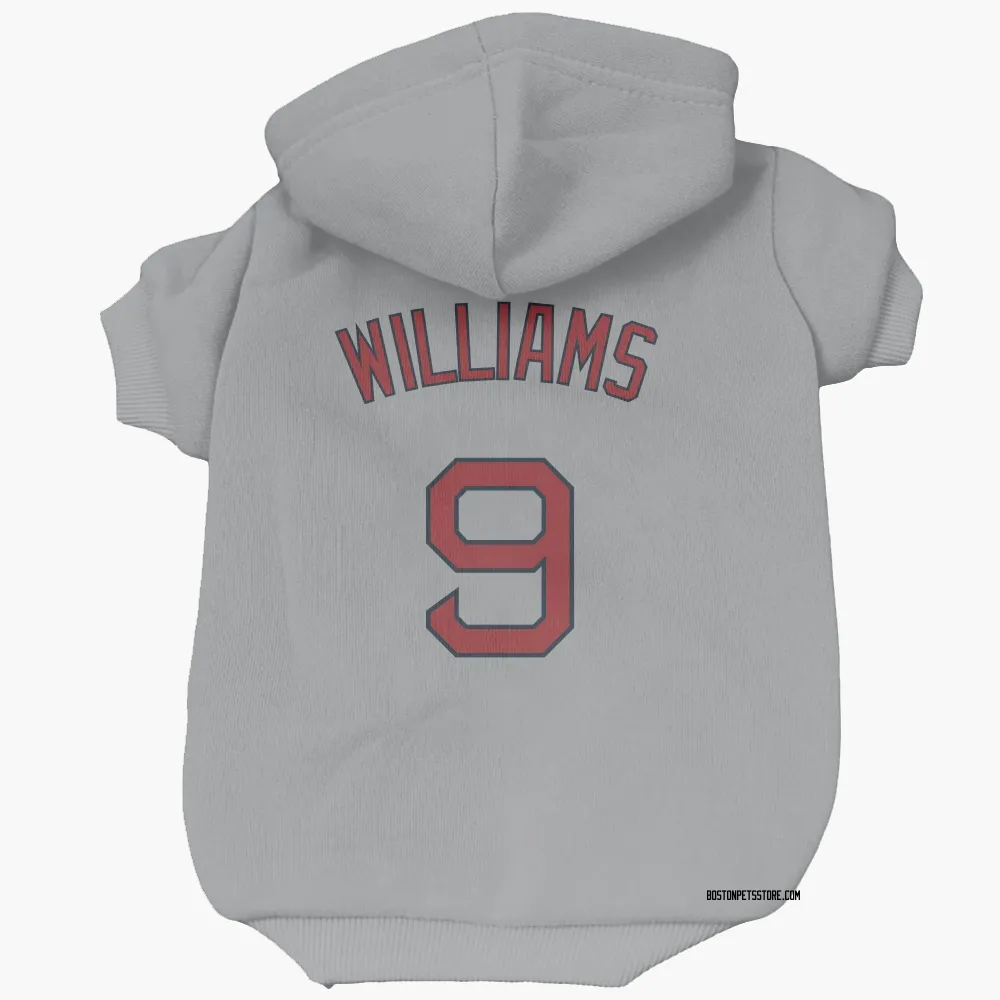 Boston Red Sox Ted Williams Gray Pet Hoodie for Dog & Cat