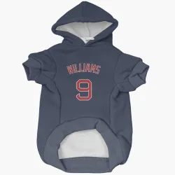 Boston Red Sox Ted Williams Navy Pet Hoodie for Dog & Cat