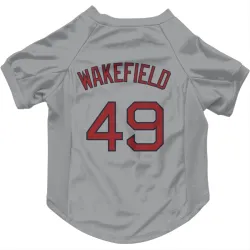 Boston Red Sox Tim Wakefield Gray Pet Jersey for Dog & Cat