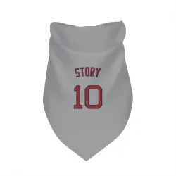 Boston Red Sox Trevor Story Gray Pet Bandana for Dog & Cat