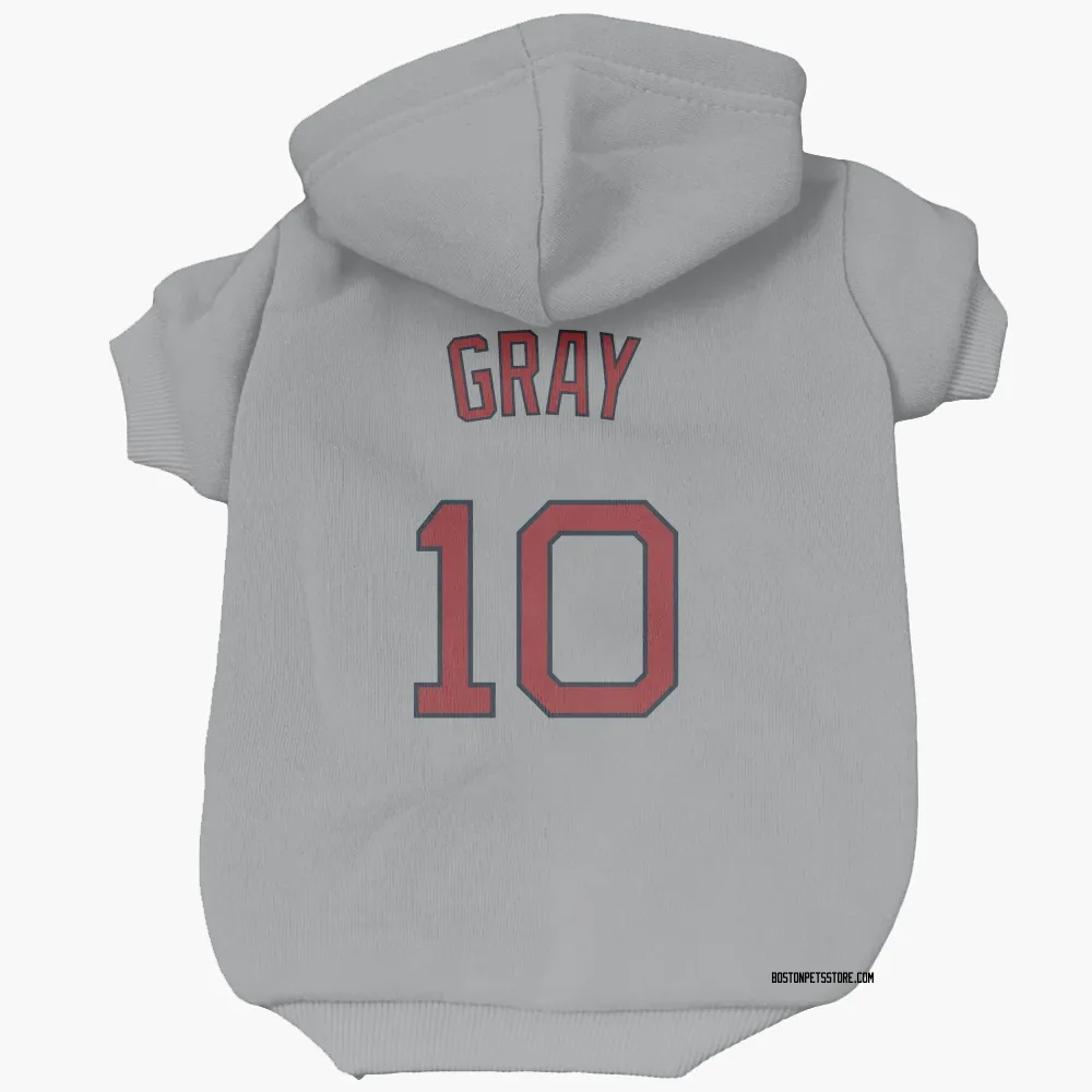 Boston Red Sox Tristan Gray Gray Pet Hoodie for Dog & Cat