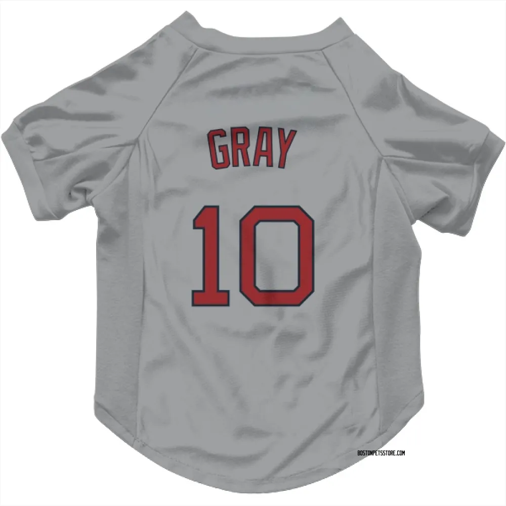 Boston Red Sox Tristan Gray Gray Pet Jersey for Dog & Cat
