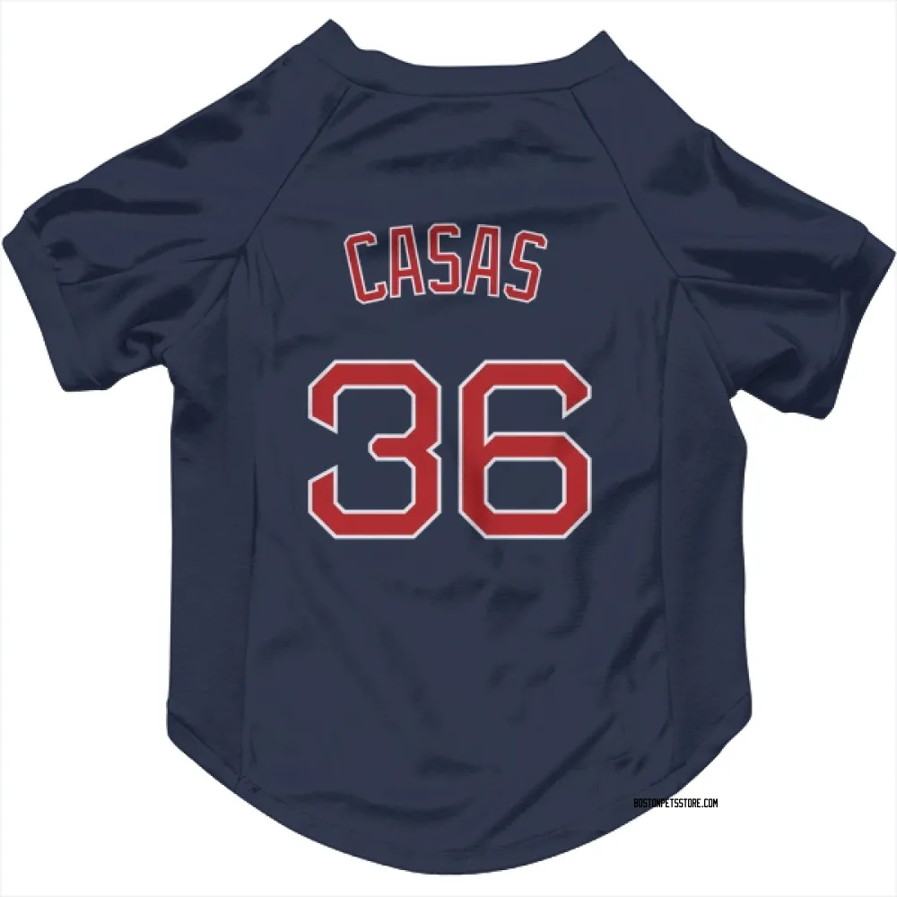 Boston Red Sox Triston Casas Navy Pet Jersey for Dog & Cat