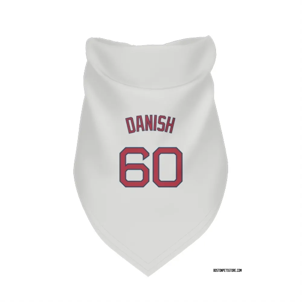 Boston Red Sox Tyler Danish White Pet Bandana for Dog & Cat