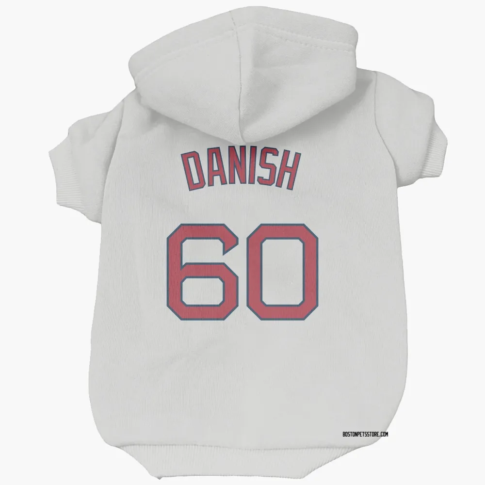 Boston Red Sox Tyler Danish White Pet Hoodie for Dog & Cat