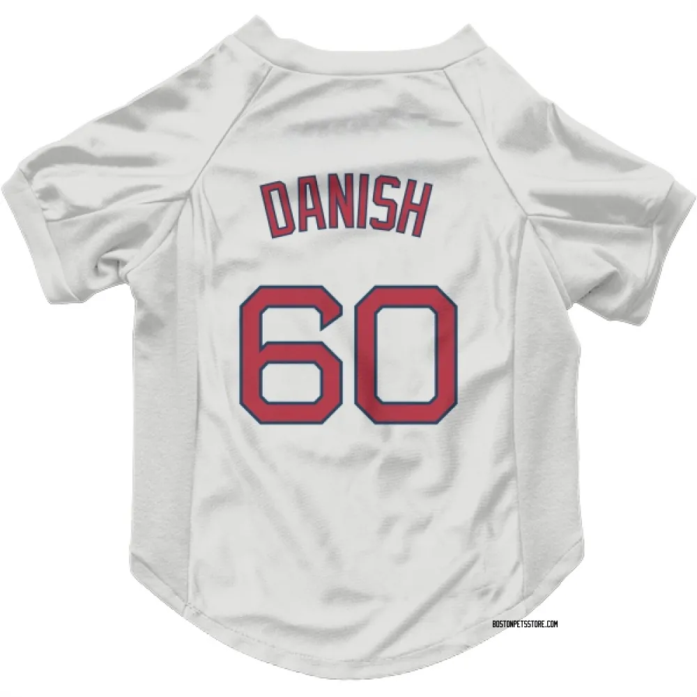 Boston Red Sox Tyler Danish White Pet Jersey for Dog & Cat