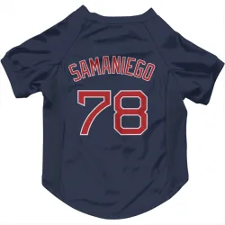 Boston Red Sox Tyler Samaniego Navy Pet Jersey for Dog & Cat