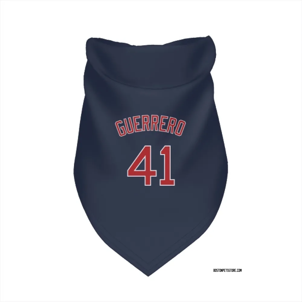 Boston Red Sox Tyron Guerrero Navy Pet Bandana for Dog & Cat