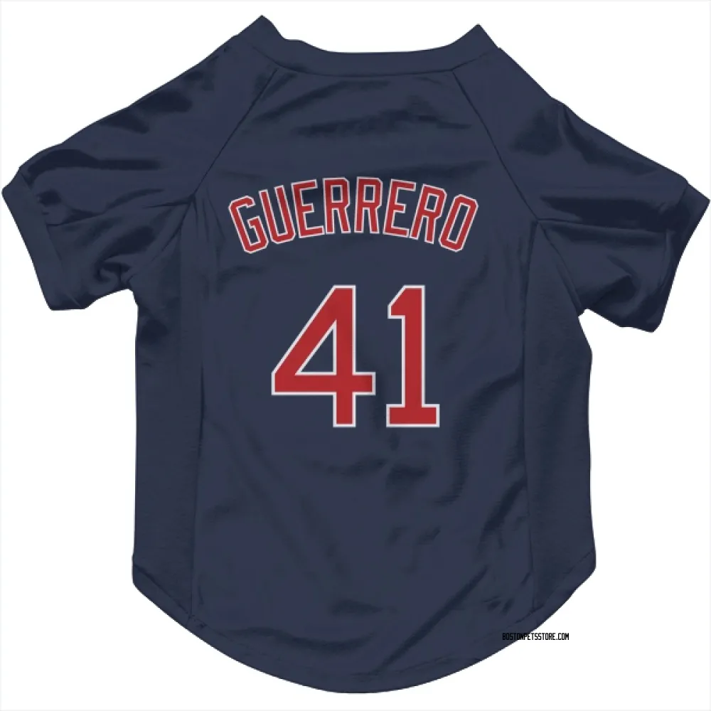 Boston Red Sox Tyron Guerrero Navy Pet Jersey for Dog & Cat