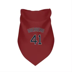 Boston Red Sox Tyron Guerrero Red Pet Bandana for Dog & Cat