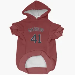 Boston Red Sox Tyron Guerrero Red Pet Hoodie for Dog & Cat