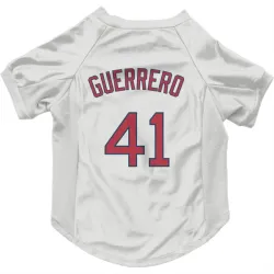Boston Red Sox Tyron Guerrero White Pet Jersey for Dog & Cat