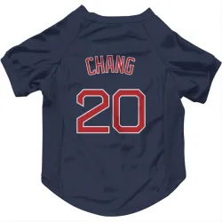 Boston Red Sox Yu Chang Navy Pet Jersey for Dog & Cat