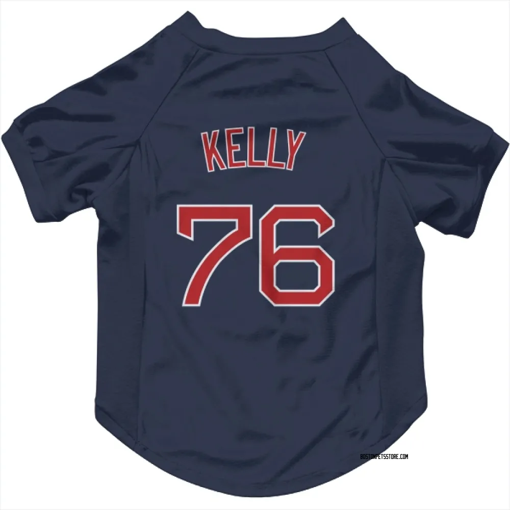Boston Red Sox Zack Kelly Navy Pet Jersey for Dog & Cat